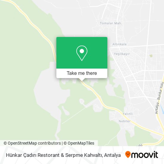 Hünkar Çadırı Restorant & Serpme Kahvaltı map