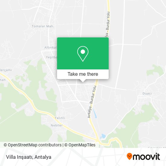 Villa Inşaatı map
