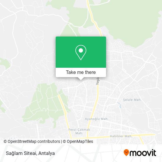 Sağlam Siteai map