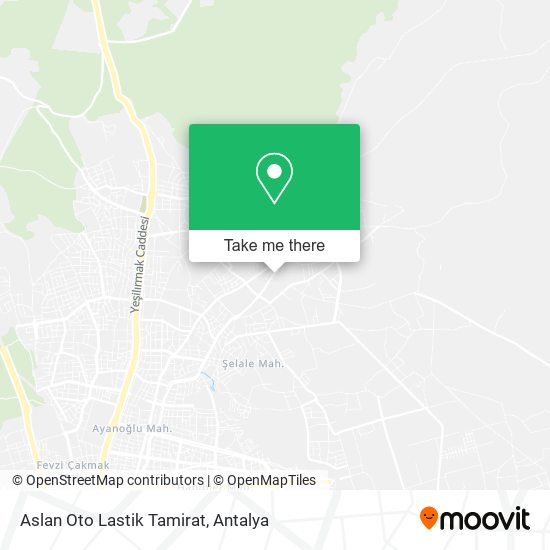 Aslan Oto Lastik Tamirat map