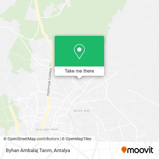 Byhan Ambalaj Tarım map