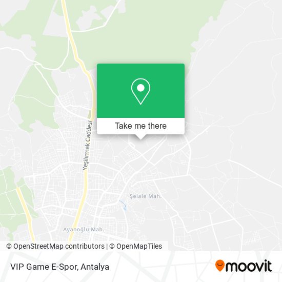 VIP Game E-Spor map