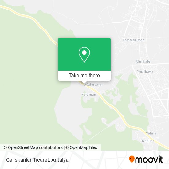 Calıskanlar Tıcaret map