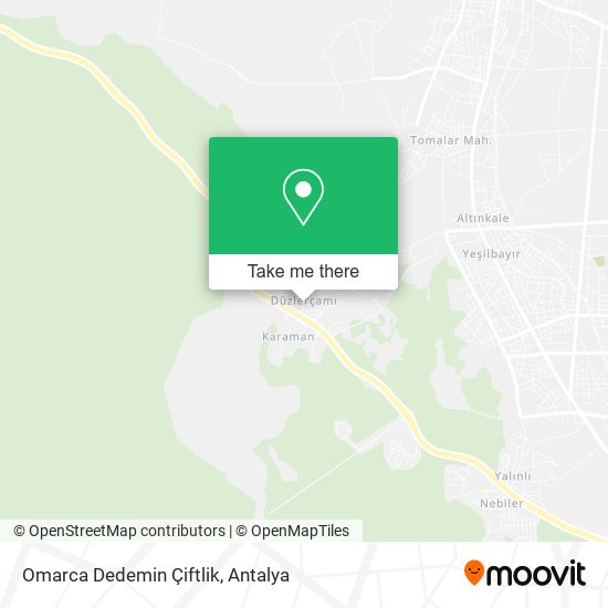 Omarca Dedemin Çiftlik map