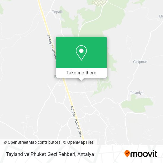 Tayland ve Phuket Gezi Rehberi map