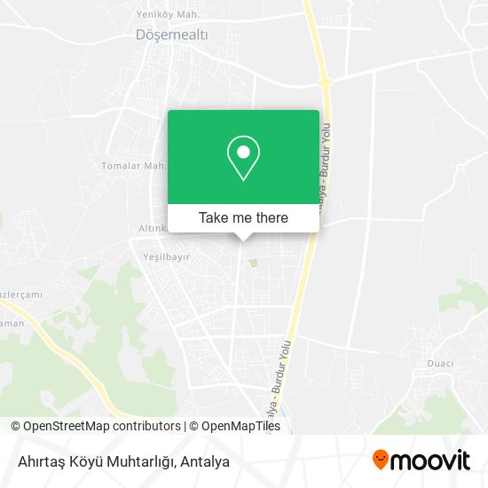 Ahırtaş Köyü Muhtarlığı map