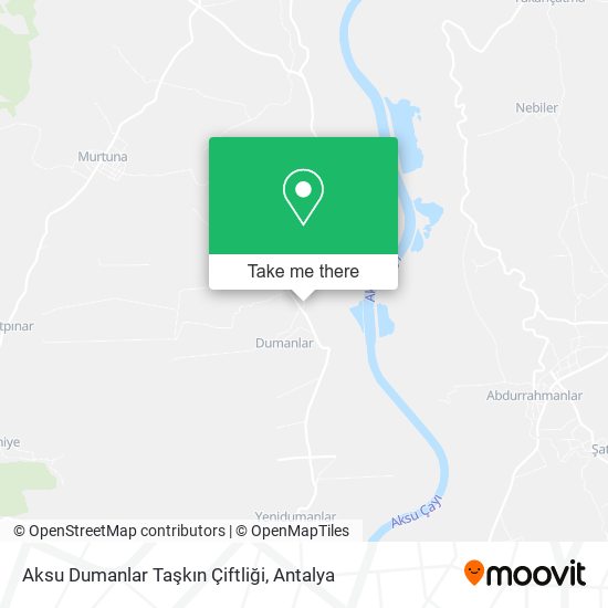 Aksu Dumanlar Taşkın Çiftliği map