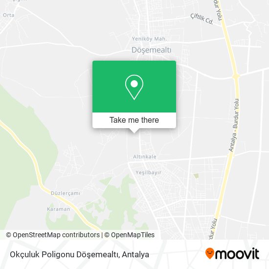 Okçuluk Poligonu Döşemealtı map