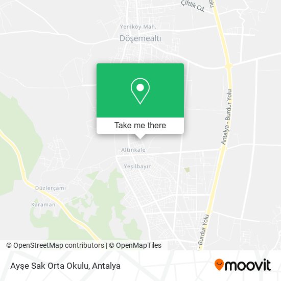 Ayşe Sak Orta Okulu map