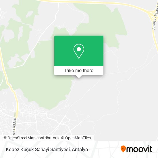 Kepez Küçük Sanayi Şantiyesi map