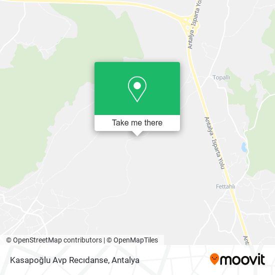 Kasapoğlu Avp Recıdanse map