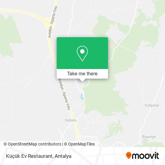 Küçük Ev Restaurant map