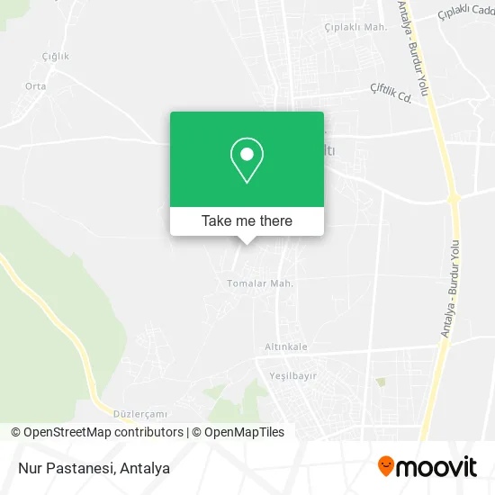 Nur Pastanesi map