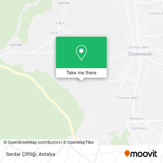 Serdar Çiftliği map