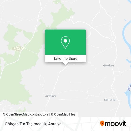 Gökçen Tur Taşımacılık map