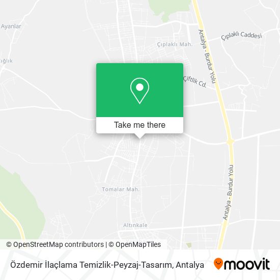 Özdemir İlaçlama Temizlik-Peyzaj-Tasarım map