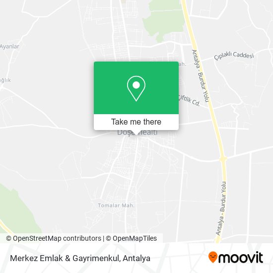 Merkez Emlak & Gayrimenkul map