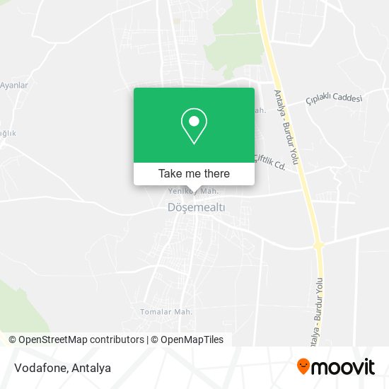 Vodafone map