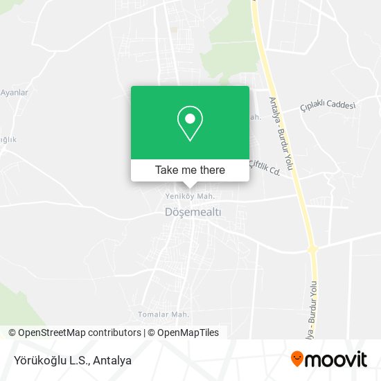 Yörükoğlu L.S. map