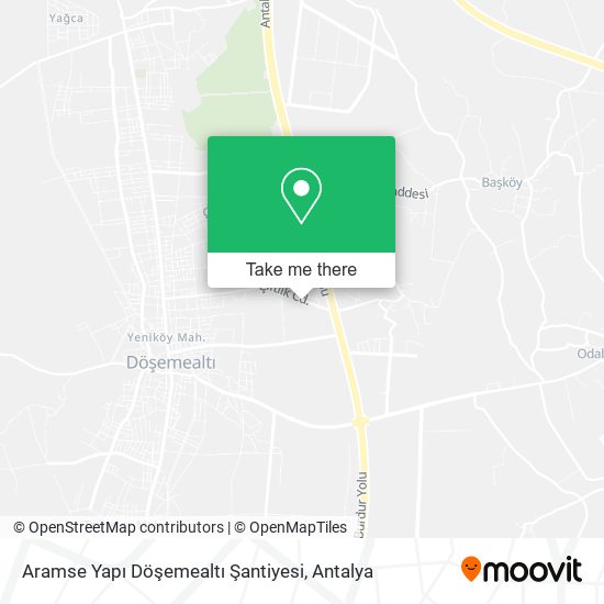 Aramse Yapı Döşemealtı Şantiyesi map