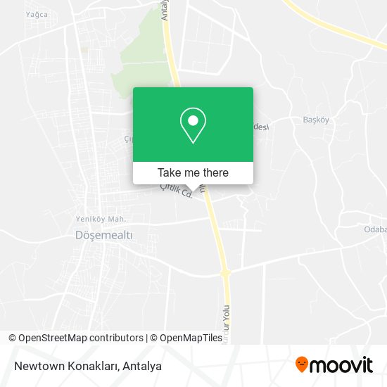 Newtown Konakları map