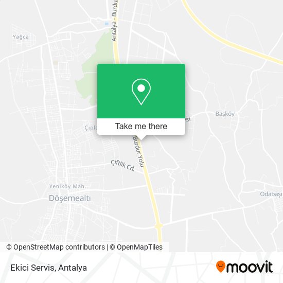 Ekici Servis map