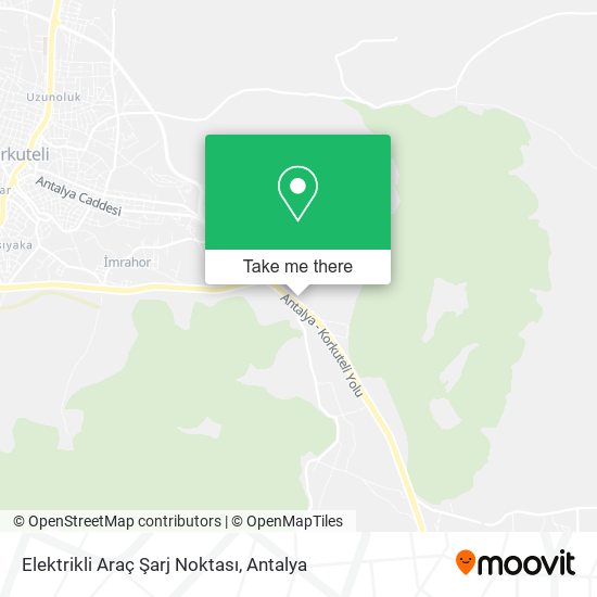 Elektrikli Araç Şarj Noktası map