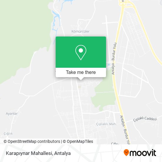 Karapıynar Mahallesi map