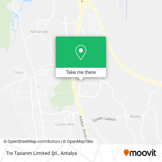 Tre Tasarım Limited Şti. map