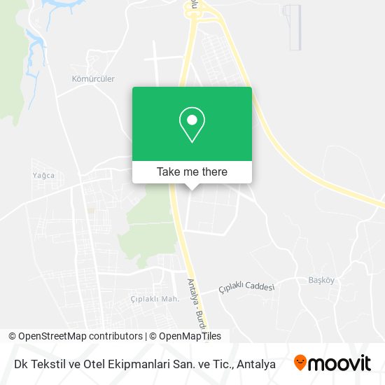 Dk Tekstil ve Otel Ekipmanlari San. ve Tic. map