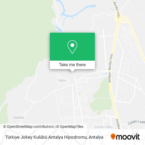 Türkiye Jokey Kulübü Antalya Hipodromu map