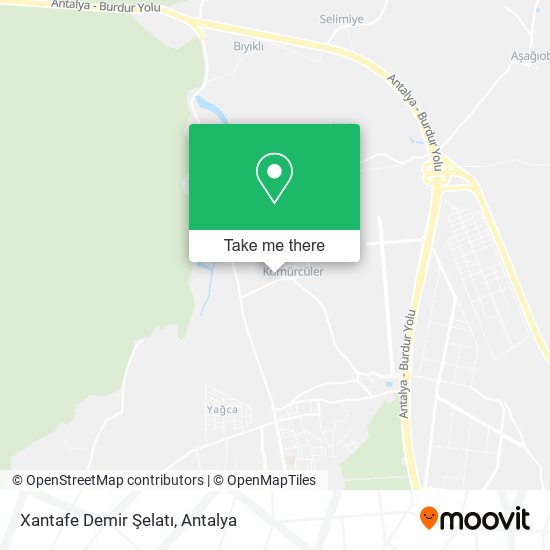 Xantafe Demir Şelatı map
