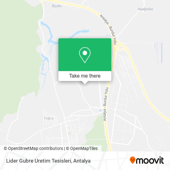 Lider Gubre Uretim Tesisleri map
