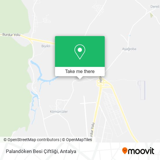 Palandöken Besi Çiftliği map