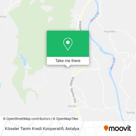 Köseler Tarım Kredi Kooperatifi map