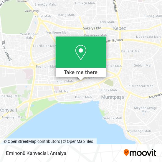 Eminönü Kahvecisi map
