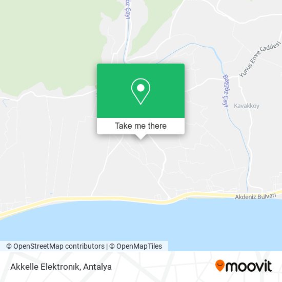 Akkelle Elektronık map