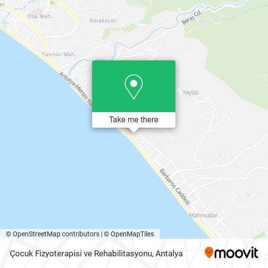 Çocuk Fizyoterapisi ve Rehabilitasyonu map