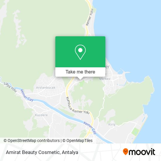 Amirat Beauty Cosmetic map