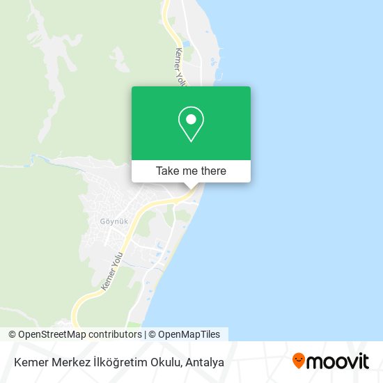 Kemer Merkez İlköğretim Okulu map