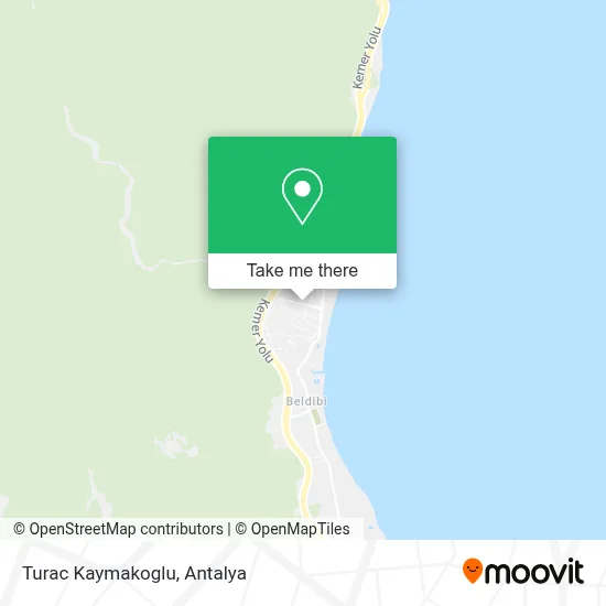 Turac Kaymakoglu map