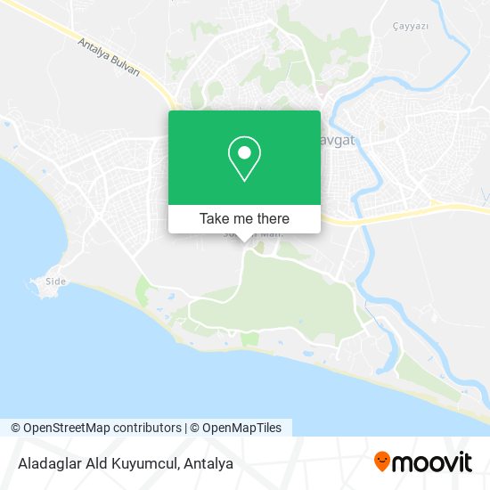 Aladaglar Ald Kuyumcul map