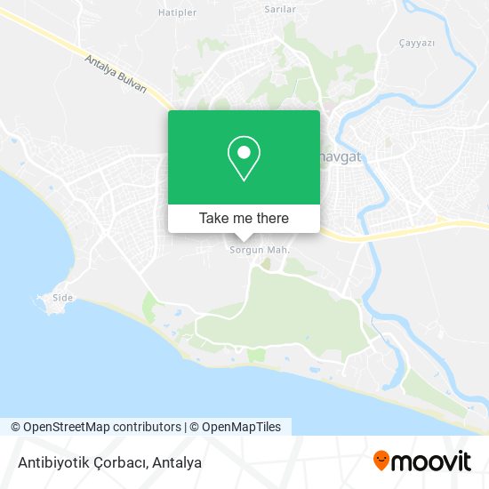 Antibiyotik Çorbacı map
