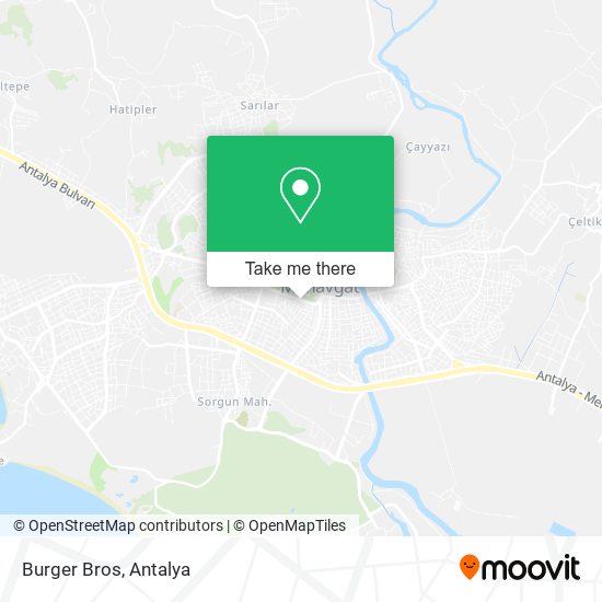 Burger Bros map