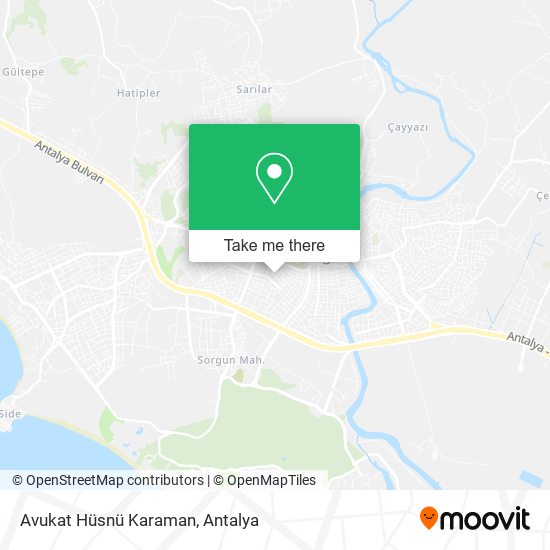 Avukat Hüsnü Karaman map