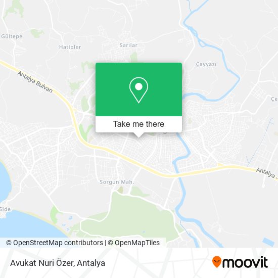 Avukat Nuri Özer map
