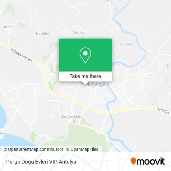 Perge Doğa Evleri VIP map
