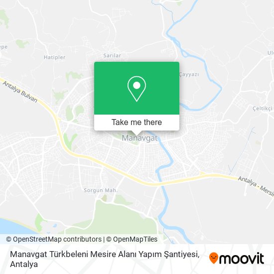 Manavgat Türkbeleni Mesire Alanı Yapım Şantiyesi map