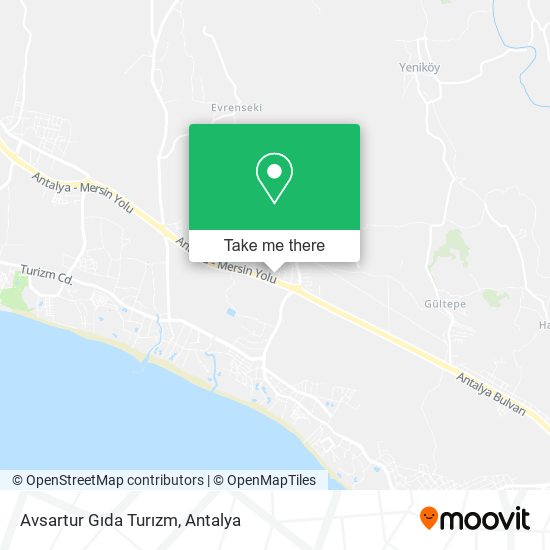 Avsartur Gıda Turızm map
