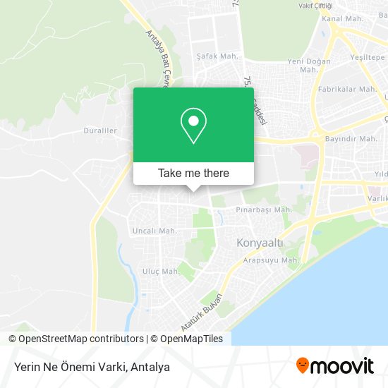 Yerin Ne Önemi Varki map